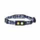Фонарь налобный Светодиодный NanoLed NLHL6703, 1000 lm, SMD+COB, включение 