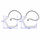 ДХО Angeley Eye B1 RUNNING G-STYLE White + Yellow, 12V, комплект 4 полукольца.