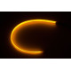ДХО NEON RUNNING гибкие, White + Yellow, 60см, 24V, комплект