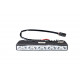 Дневные ходовые огни Optima Premium DRL-05, 5*2 LED, с функцией поворотника и стробоскопа, комплект