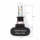 Светодиодные лампы H3 Optima LED i-ZOOM, Seoul-CSP, Warm White, 9-32V, 2 лампы