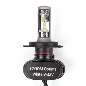 Светодиодные лампы H4 Optima LED i-ZOOM, Seoul-CSP, Warm White, 9-32V, 2 лампы