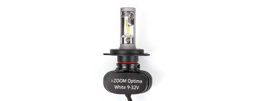 Светодиодные лампы H4 Optima LED i-ZOOM, Seoul-CSP, Warm White, 9-32V, 2 лампы