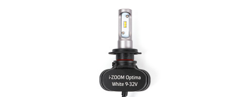 Светодиодные лампы H7 Optima LED i-ZOOM, Seoul-CSP, Warm White, 9-32V, 2 лампы