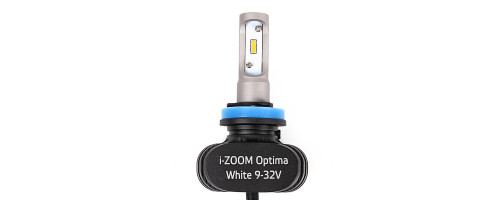 Светодиодные лампы H8 Optima LED i-ZOOM, Seoul-CSP, Warm White, 9-32V, 2 лампы