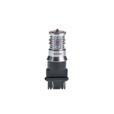 Светодиодная лампа 3157 Optima MINI-CREE, RED, CAN, CREE XB-D*10, 1800K, 12-24V, двухконтактная, 1 лампа