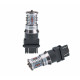 Светодиодная лампа 3157 Optima MINI-CREE, RED, CAN, CREE XB-D*10, 1800K, 12-24V, двухконтактная, 1 лампа