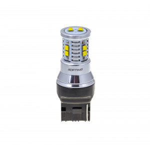 Светодиодная лампа 7440 Optima MINI-CREE, CAN, CREE XB-D*10, 5500K, 12-24V, (W3X16g), 1 лампа