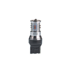 Светодиодная лампа 7440 Optima MINI-CREE, RED, CAN, CREE XB-D*10, 1800K, 12-24V, (W3X16g), 1 лампа