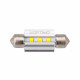 Светодиодная лампа Festoon 36mm Optima MINI-CREE, CAN, white, 2,4W, 12V, T10*36mm (SV 8,5-8), комплект 2 шт.