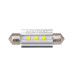Светодиодная лампа Festoon 39mm Optima MINI-CREE, CAN,  white, 2,54W, 12V, T10*39mm (SV 8,5-8), комплект 2 шт.