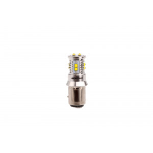 Светодиодная лампа P21/4W Optima MINI-CREE, CAN, CREE XB-D*10, 5500K, 12-24V, (BAZ15d), двухконтактная, 1 лампа