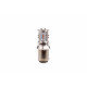 Светодиодная лампа P21/4W Optima MINI, RED, CAN, CREE XB-D*10, 1800K, 12V, (BAZ15d), двухконтактная, 1 лампа