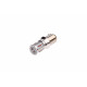 Светодиодная лампа P21/4W Optima MINI, RED, CAN, CREE XB-D*10, 1800K, 12V, (BAZ15d), двухконтактная, 1 лампа