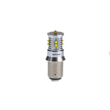 Светодиодная лампа P21/5W Optima MINI-CREE, CAN, CREE XB-D*10, 5500K, 12-24V, (BAY15D), двухконтактная, 1 лампа