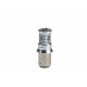 Светодиодная лампа P21/5W Optima MINI-CREE, RED, CAN, CREE XB-D*10, 1800K, 12-24V, (BAY15D), двухконтактная, 1 лам