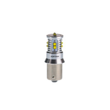Светодиодная лампа P21W Optima MINI-CREE, CAN, CREE XB-D*10, 5500K, 12-24V, (BA15S), 1 лампа