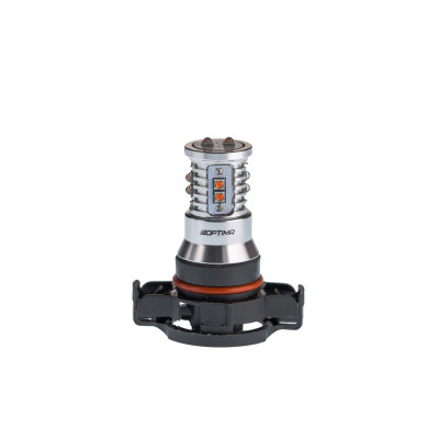 Светодиодная лампа PSY24W Optima MINI-CREE, YELLOW, CAN, CREE XB-D*10, 2800K, 12-24V, (PG20/4), 1 лампа