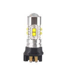 Светодиодная лампа PW24W Optima MINI-CREE, CAN, CREE XB-D*10, 5500K, 12-24V, 1 лампа