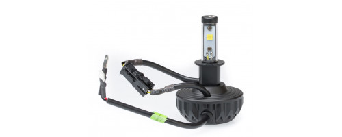 Светодиодные лампы H3 Optima LED MultiColor, Samsung, 3000Lm, 3000K/4200K/5100K/ 6200K/8000K, 12-24V, ком 2 лампы