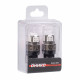 7443 Optima Premium LED ОНИКС, RED, 1800K, 200Lm, 12V, (W21/5W), комплект 2 шт.