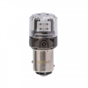P21/5W Optima Premium LED ОНИКС, RED, 1800K, 200Lm, 12V, (BAY15D), комплект 2 шт.