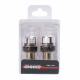 P21/5W Optima Premium LED ОНИКС, RED, 1800K, 200Lm, 12V, (BAY15D), комплект 2 шт.