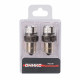 P21W Optima Premium LED ОНИКС, RED, 1800K, 200Lm, 12V, (BA15S), комплект 2 шт.