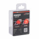P21W Optima Premium LED ОНИКС, RED, 1800K, 200Lm, 12V, (BA15S), комплект 2 шт.