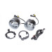 Светодиодная противотуманная фара OPTIMA LED FOG LIGHT 098 Nissan/Honda 90мм, 7W/0,4W, 5500K, 12V, комплект 2шт