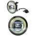 Светодиодная противотуманная фара OPTIMA LED FOG LIGHT 31266 Chevrolet, GM 100мм, 9W, DRL 3W, Повортотник 5500K, 12-24V, компл