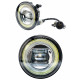Светодиодная противотуманная фара OPTIMA LED FOG LIGHT 31266 Chevrolet, GM 100мм, 9W, DRL 3W, Повортотник 5500K, 12-24V, комплект 2шт
