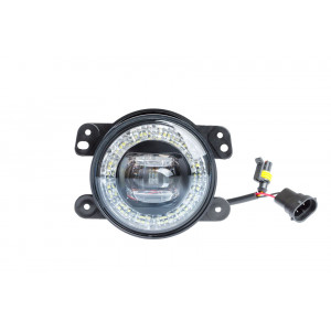Светодиодная противотуманная фара OPTIMA LED FOG LIGHT №674 Jeep/Dodge , 100мм, 9W, DRL 2W 5500K, 12-18V, комплект 2шт