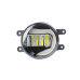 Светодиодная противотуманная фара OPTIMA LED FOG LIGHT 857 Toyota/Lexus, 90мм, 8W, 5500K, 1000Lm, ДХО 2W, Габарит, 12V, компле