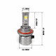 Светодиодные лампы H13 Optima Premium LED ПРОСПЕКТ, 80W, 5000K, 12-24V, комплект 2 шт.