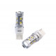 Светодиодная лампа цоколь W21W-7440 Optima Premium, CREE*10, 5100K, 50W, 12V, (W3X16d), 1 лампа