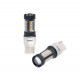 Светодиодная лампа цоколь 7440 (W21W)  Optima Premium, CREE*16, 5100K, 80W, 12V, (W3X16b), 1 лампа