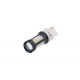 Светодиодная лампа цоколь 7440 (W21W)  Optima Premium, CREE*16, 5100K, 80W, 12V, (W3X16b), 1 лампа