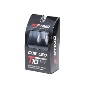 Festoon 28mm Optima Premium COB, Purple, 12V, T10*28mm (SV 7-8), 1 лампа