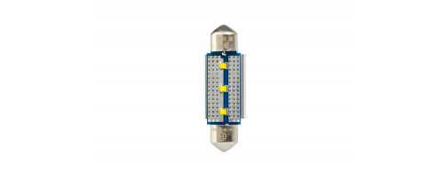 Светодиодная лампа Festoon 39mm Optima Premium PHILIPS, CAN, white, 12V, T10*39mm (SV 8,5-8), 1 лампа