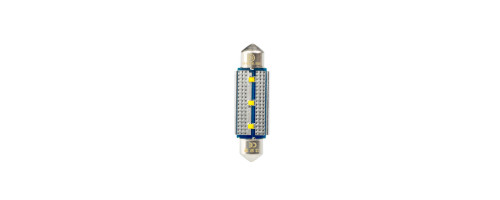 Светодиодная лампа Festoon 42mm Optima Premium PHILIPS, CAN, white, 12V, T10*42mm (SV 8,5), 1 лампа