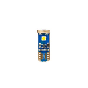 Светодиодная лампа W5W (T10) Optima Premium, SAM Chip 3,  WARM WHITE, CAN, 12V, (W2.1X9.5D), 1 лампа