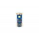 Светодиодная лампа W5W (T10) Optima Premium, SAM Chip 3,  WARM WHITE, CAN, 12V, (W2.1X9.5D), 1 лампа